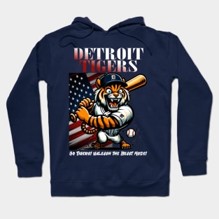 Detroit tigers american baseball Hoodie